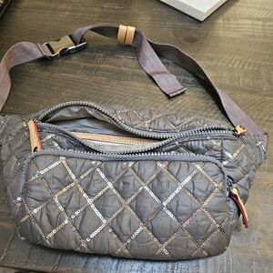 An MZ Wallace Metro Sling Bag